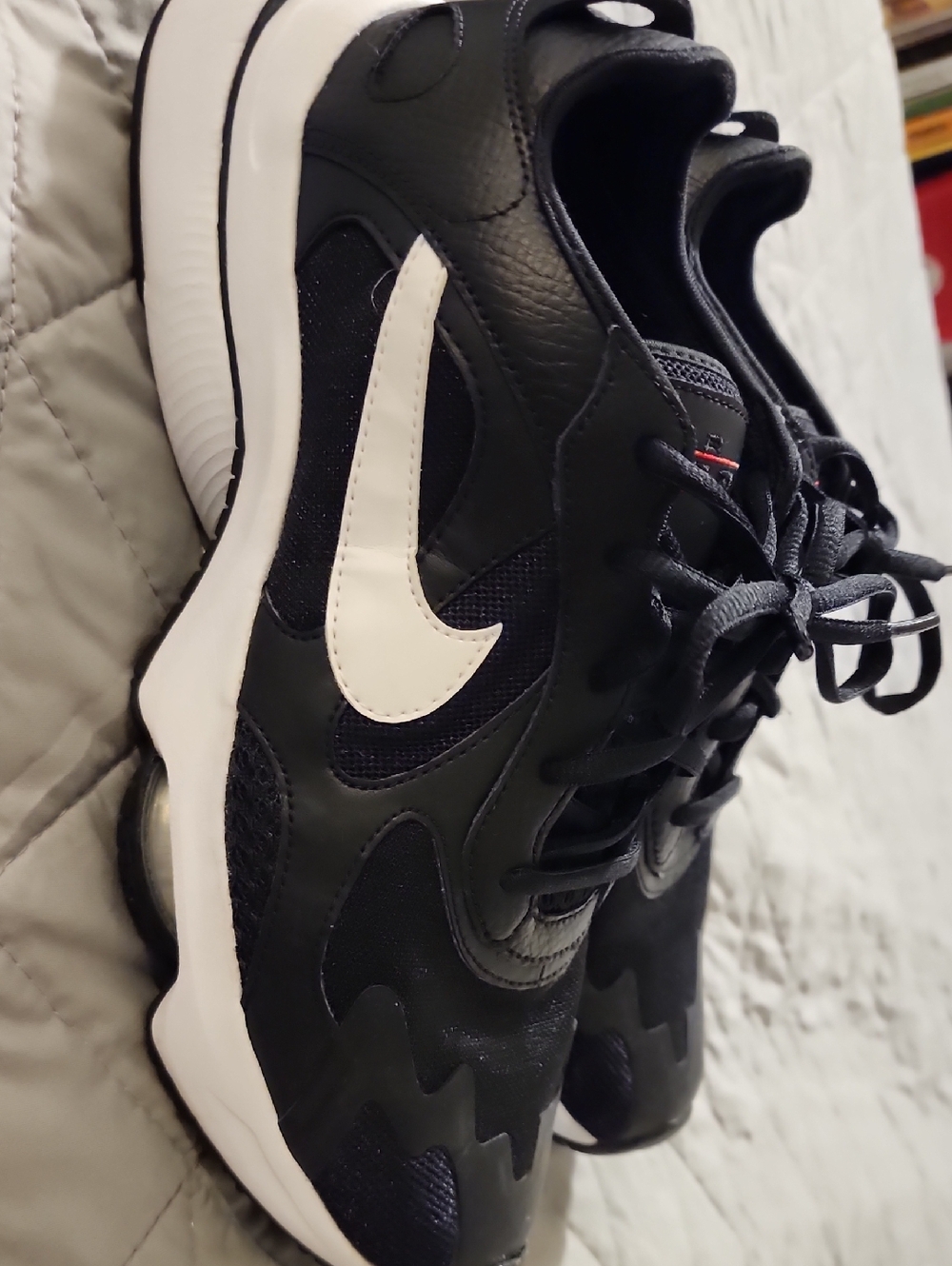 Nike Black and White Air Zoom Athletic Sneakers
